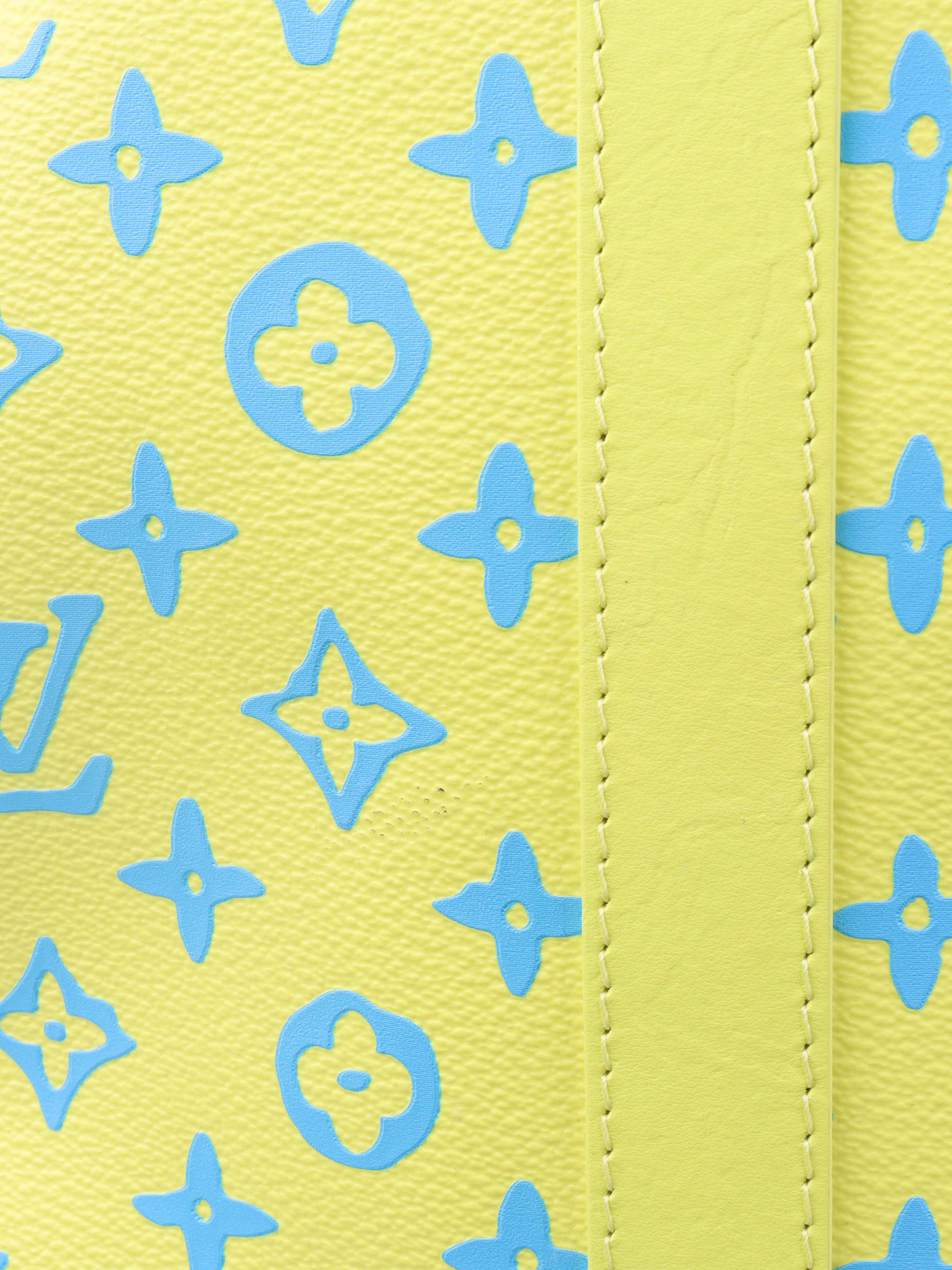 Louis Vuitton Limited Edition Monogram Neon Color Keepall 50.