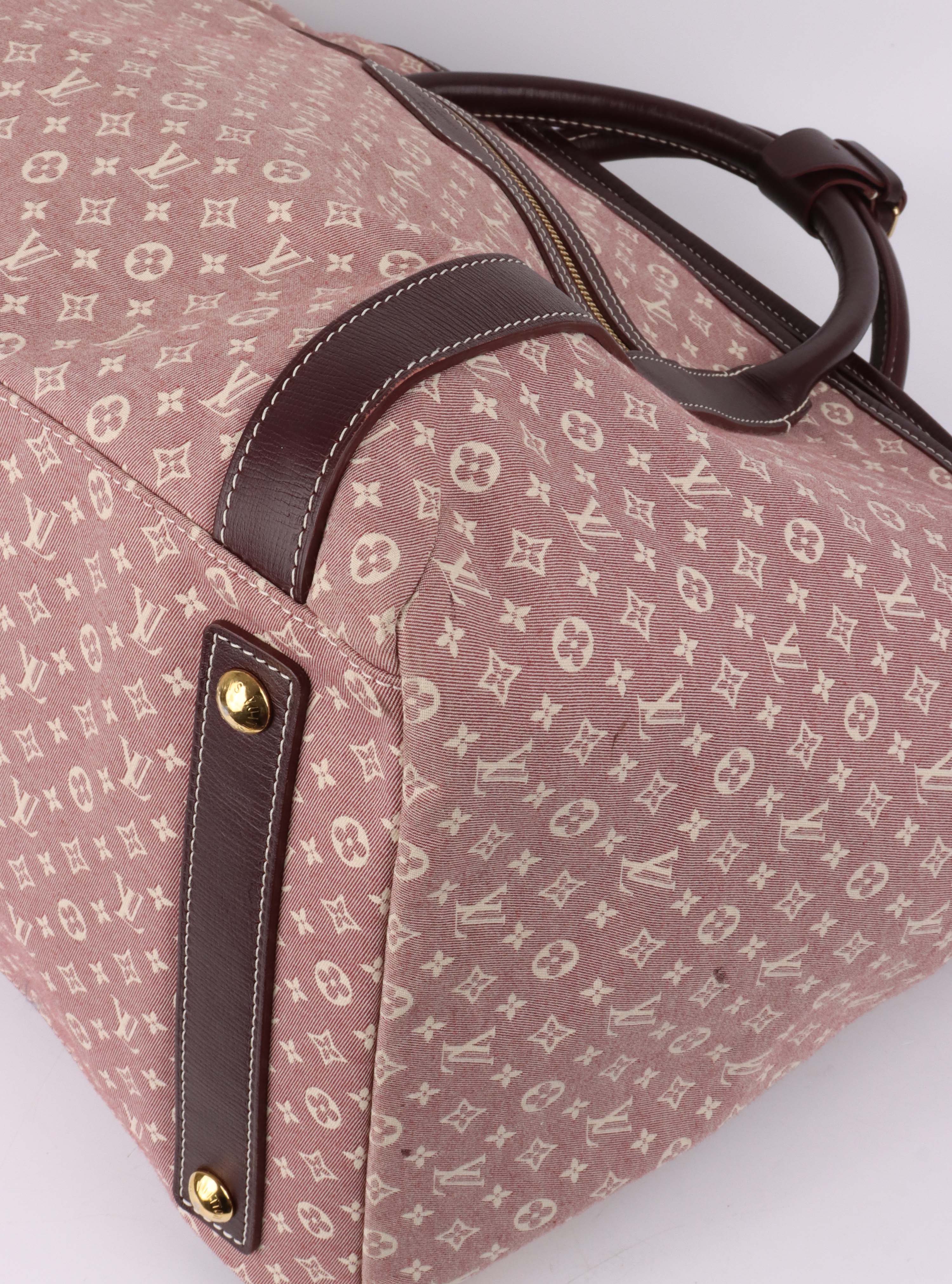 Louis Vuitton Pink Idylle Odyssee Duffle Bag.