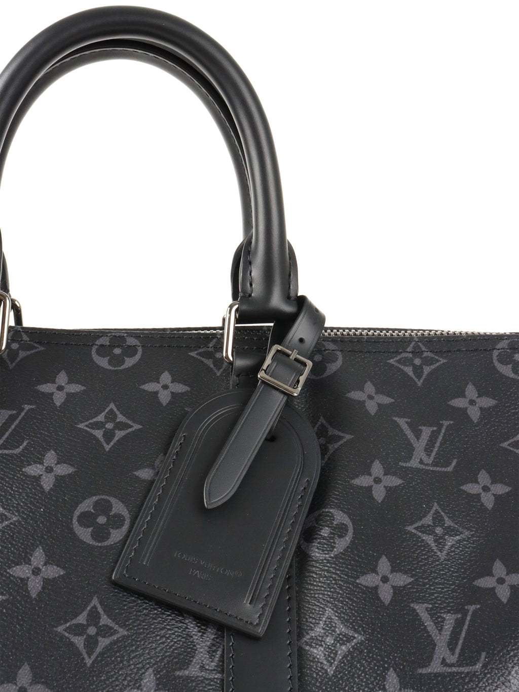 Louis Vuitton Black Keepall Bandouliere 45