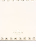 Valentino White Rockstuds Camera Bag