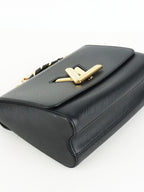Louis Vuitton Black Epi Twist MM Chain Handle Bag