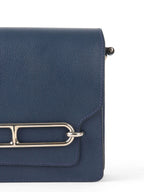 Hermes Mini Roulis 18 7L Bleu De Malte Evercolor Leather Stamp D