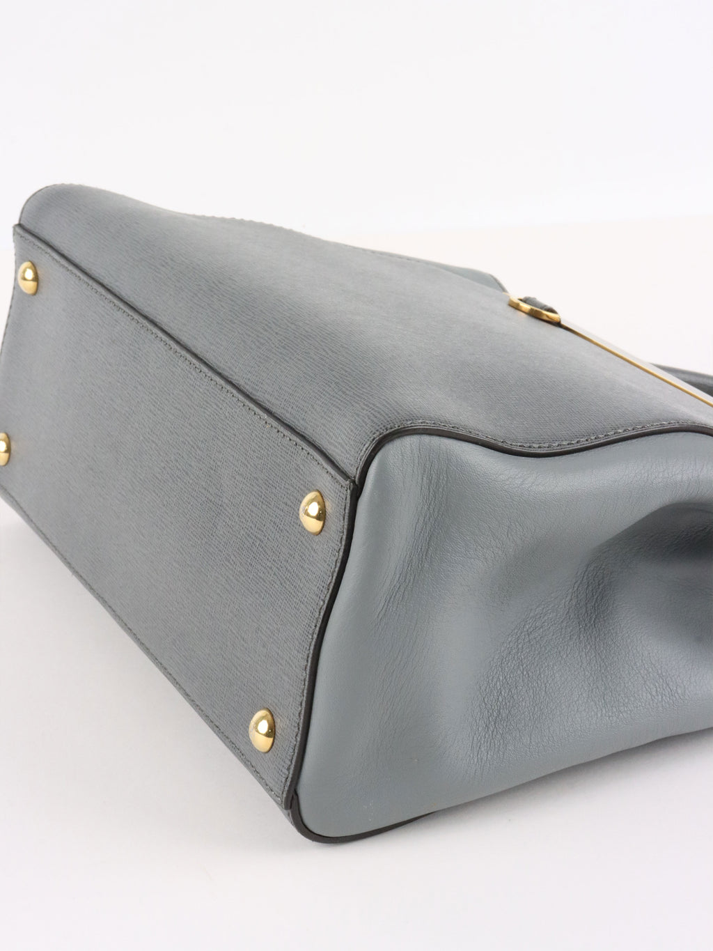 Fendi Small Grey Two Jours Bag