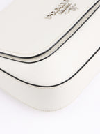 Prada White Saffiano Crossbody Bag