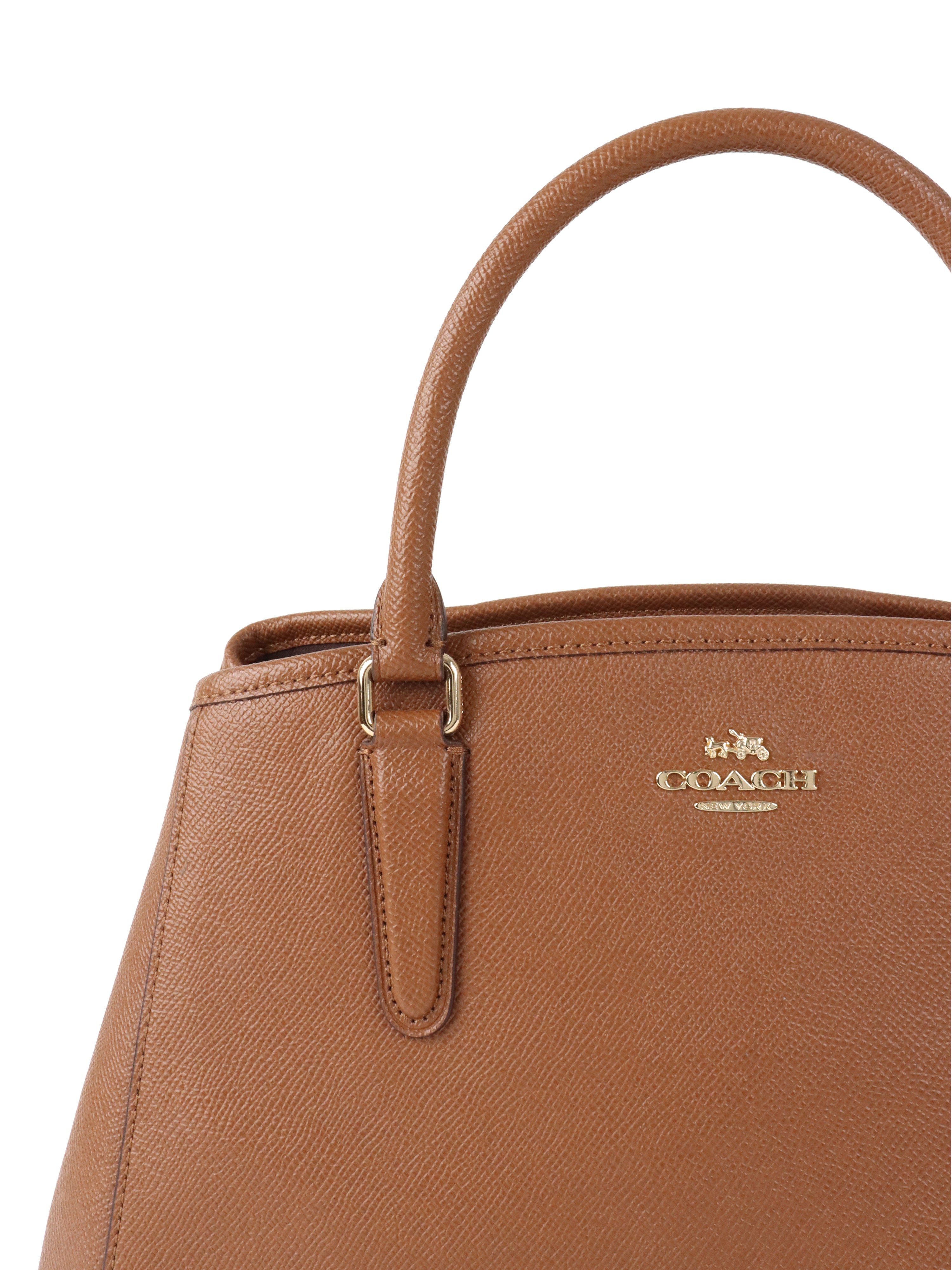 Coach Brown Leather Satchel Bag