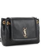 Saint Laurent Black Mini Nolita Shoulder Bag