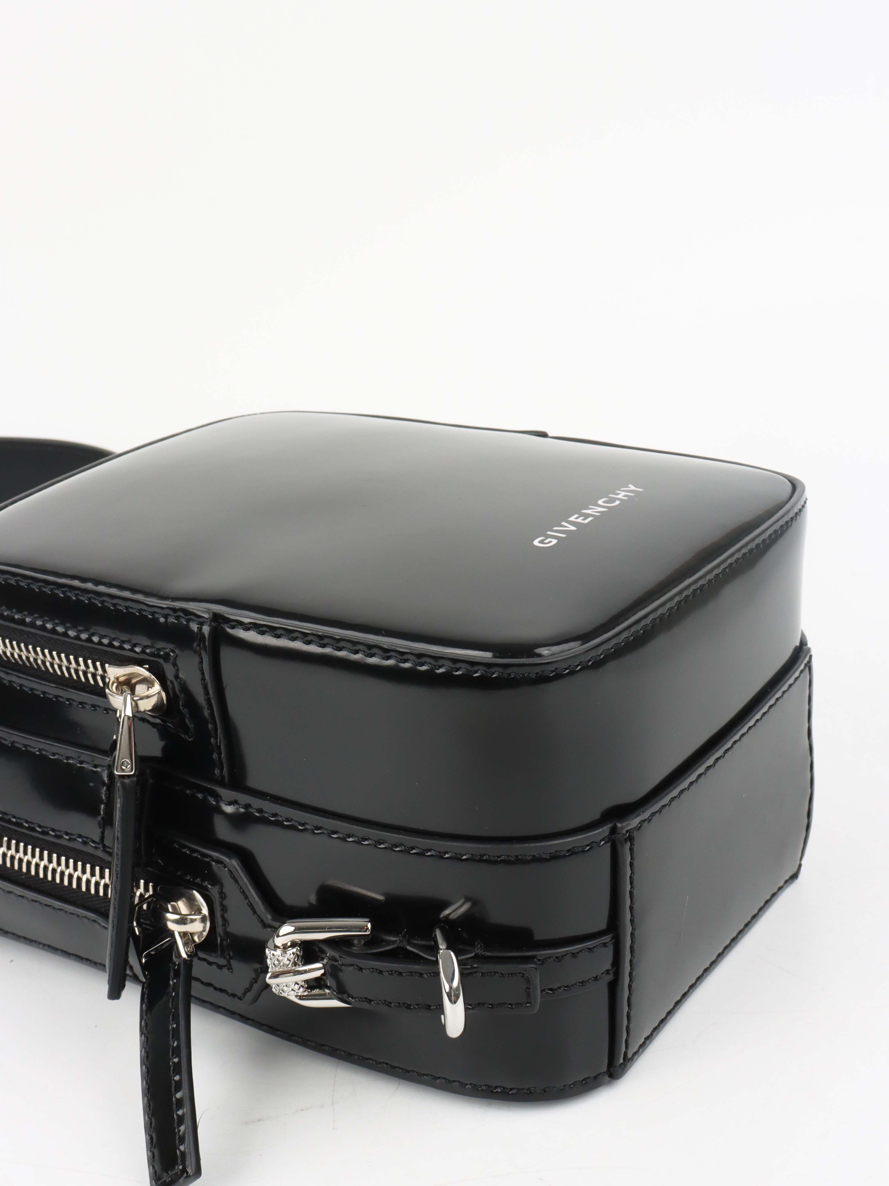 Givenchy Pandora Small Camera Bag in Patent Leather