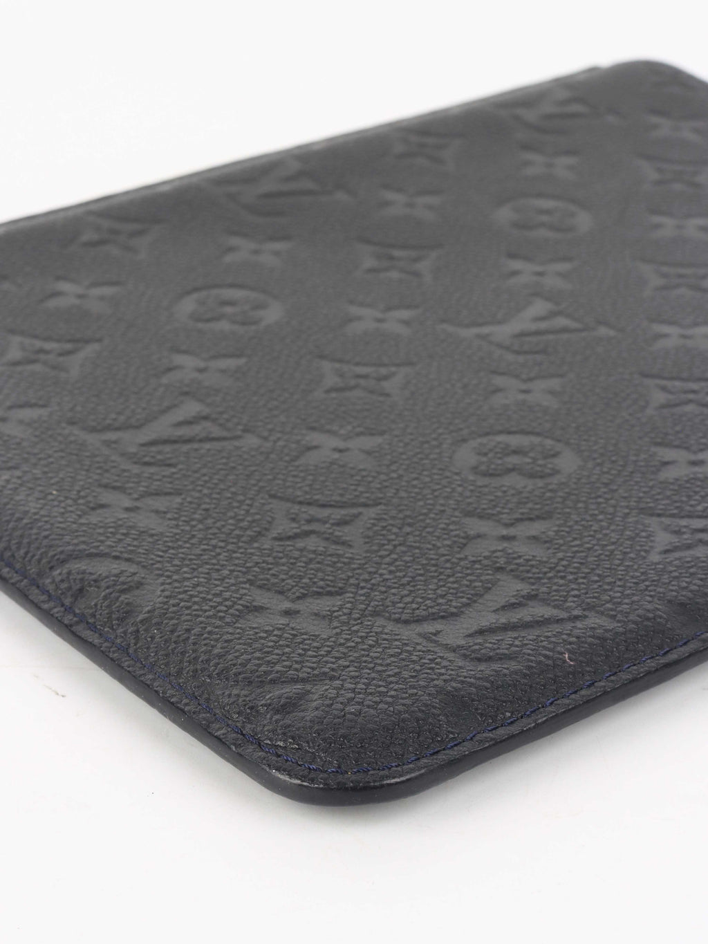 Louis Vuitton Black Monogram Empreinte iPad Case
