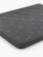 Louis Vuitton Black Monogram Empreinte iPad Case