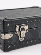 Louis Vuitton Black Monogram Eclipse Clutch Box.