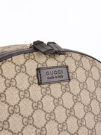 Gucci Large Ebony GG Supreme Backpack