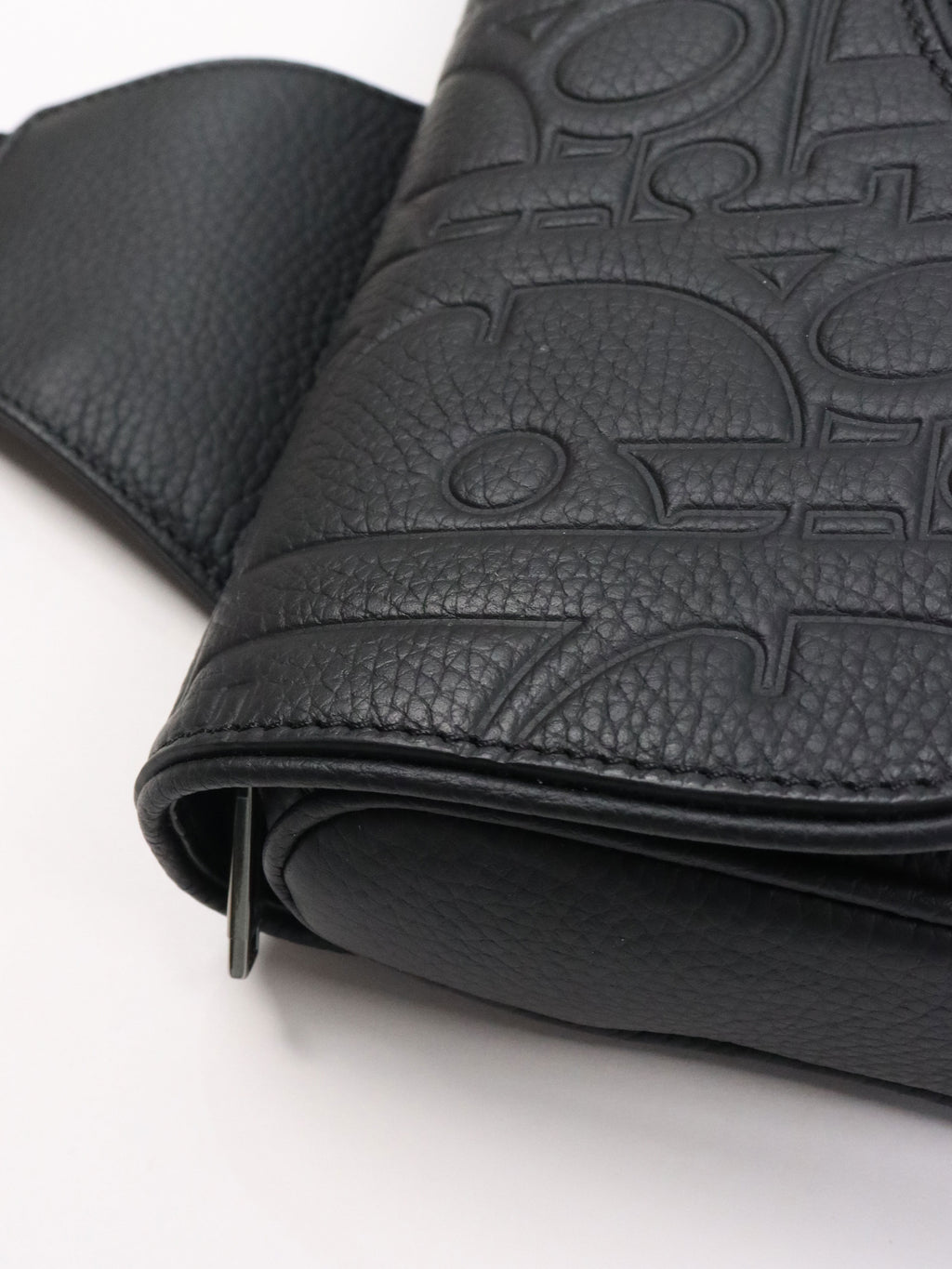 Dior Black Gravity Saddle Bag.