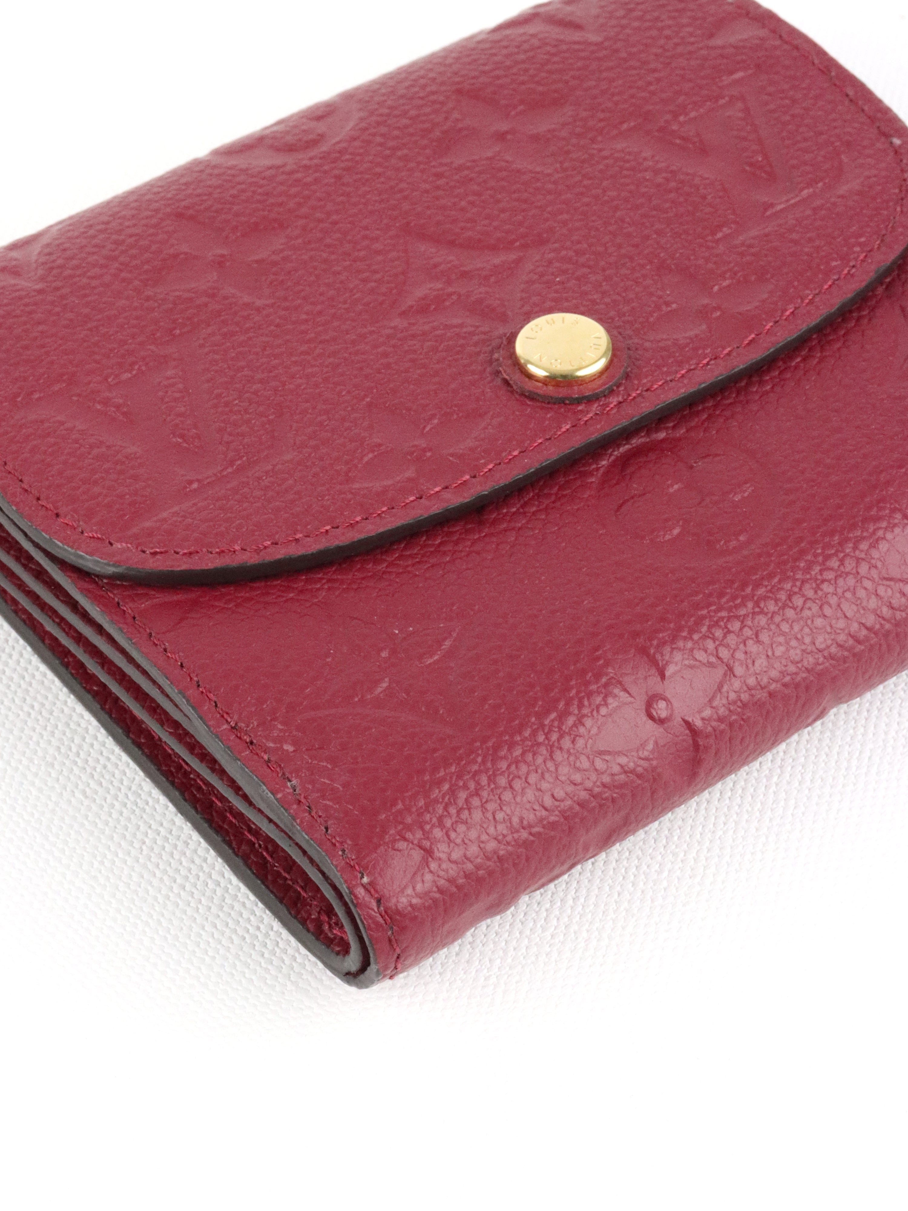 Louis Vuitton Raisin Monogram Empreinte Ariane Wallet