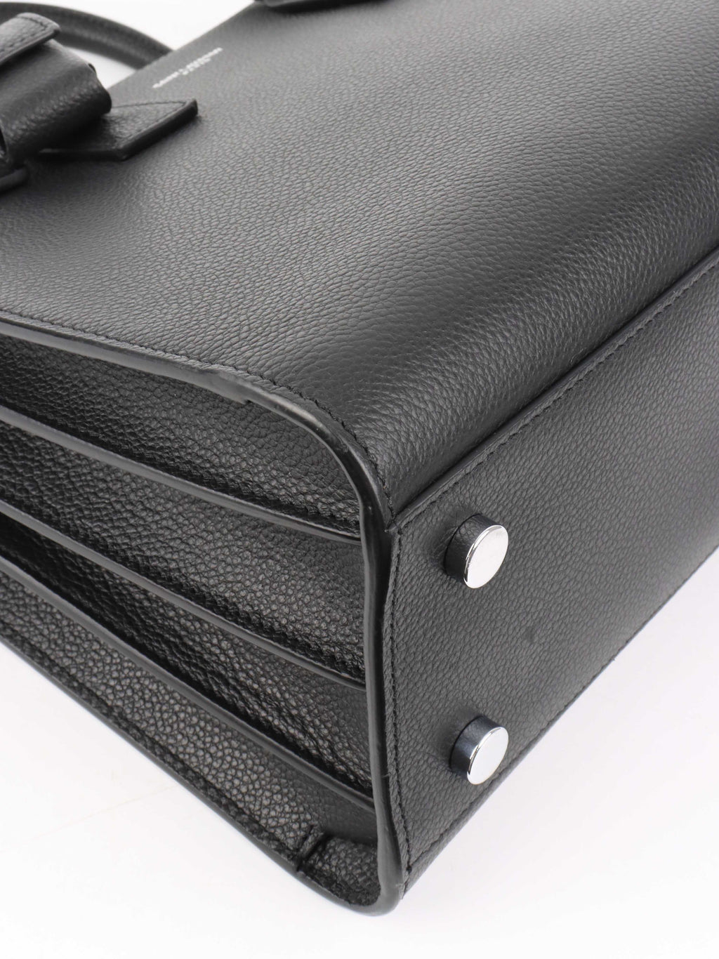 Saint Laurent Black Nano Sac De Jour.