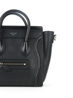 Celine Black Micro Luggage Bag