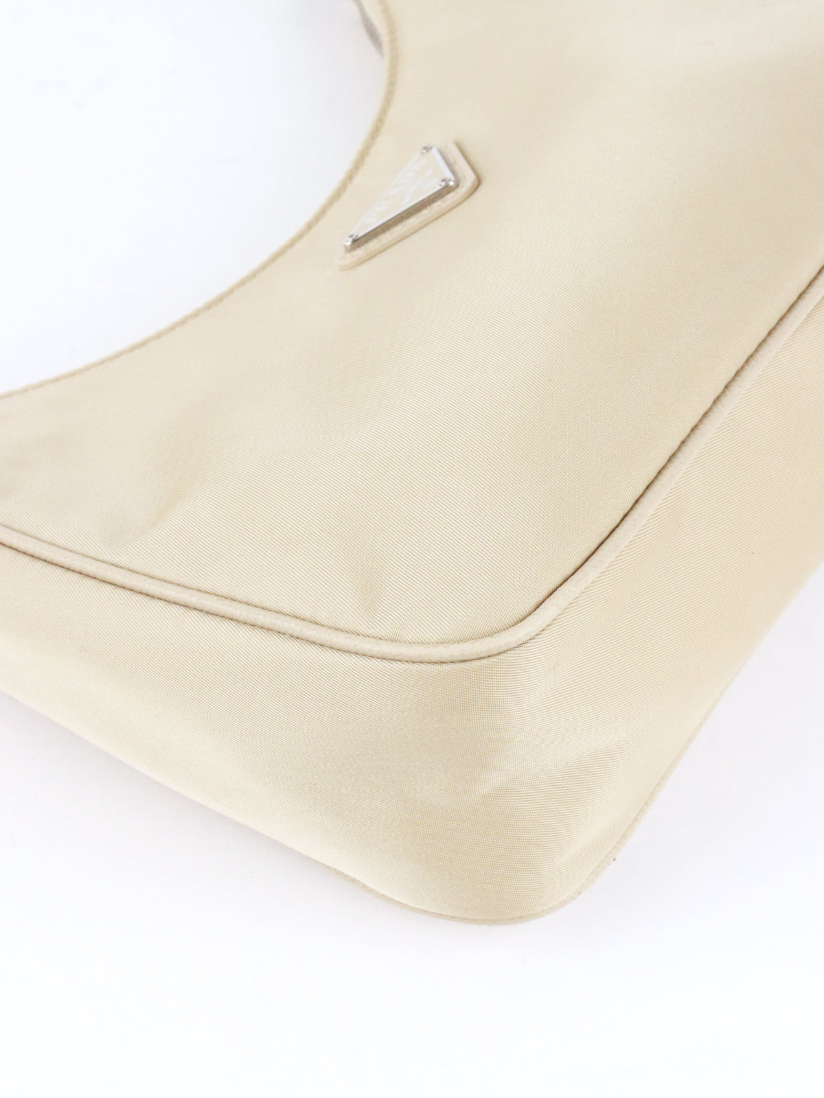 Prada Beige Re-edition 2005 Re-Nylon Bag