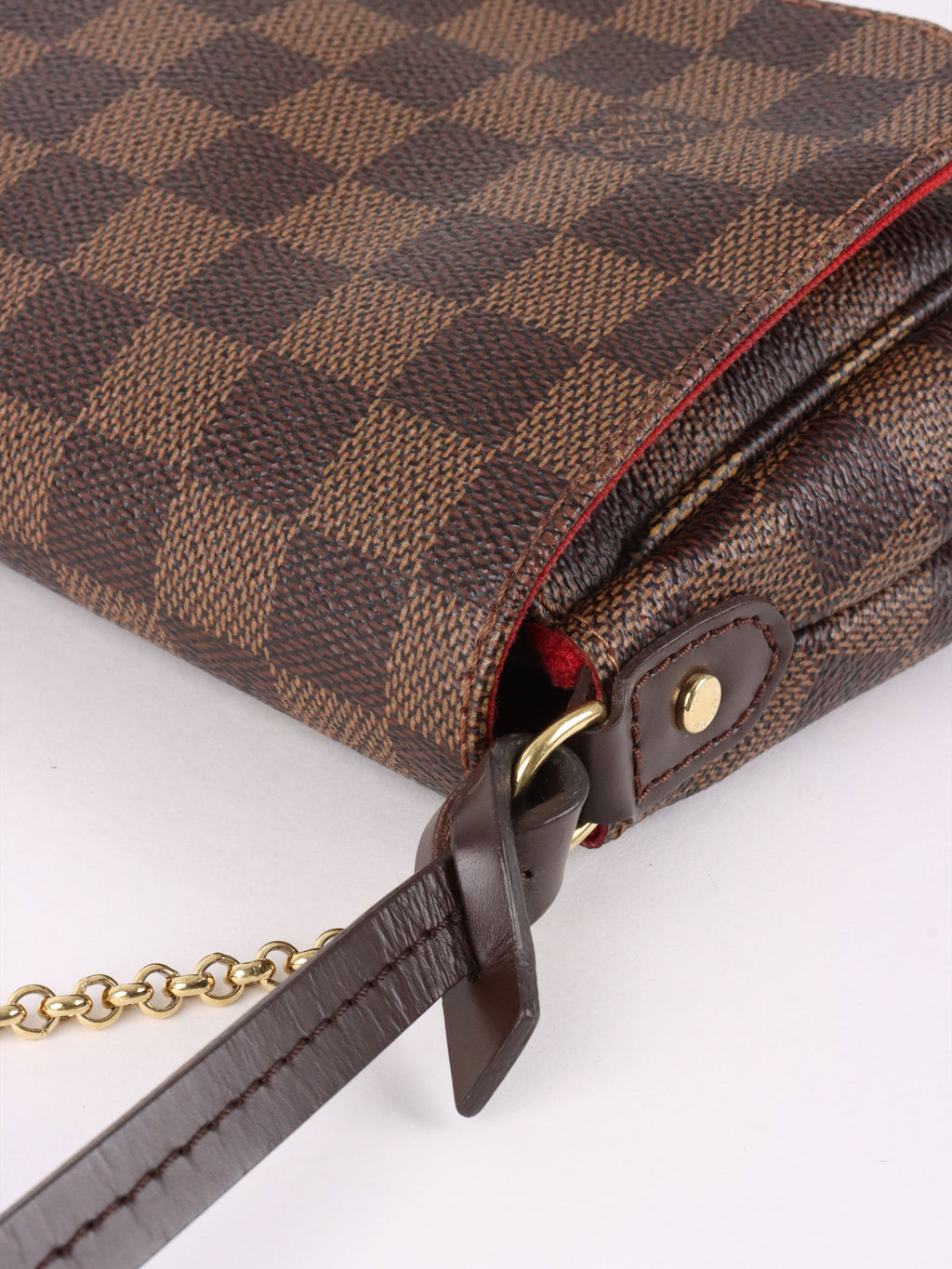 Louis Vuitton Damier Ebene Favoriite MM Bag.