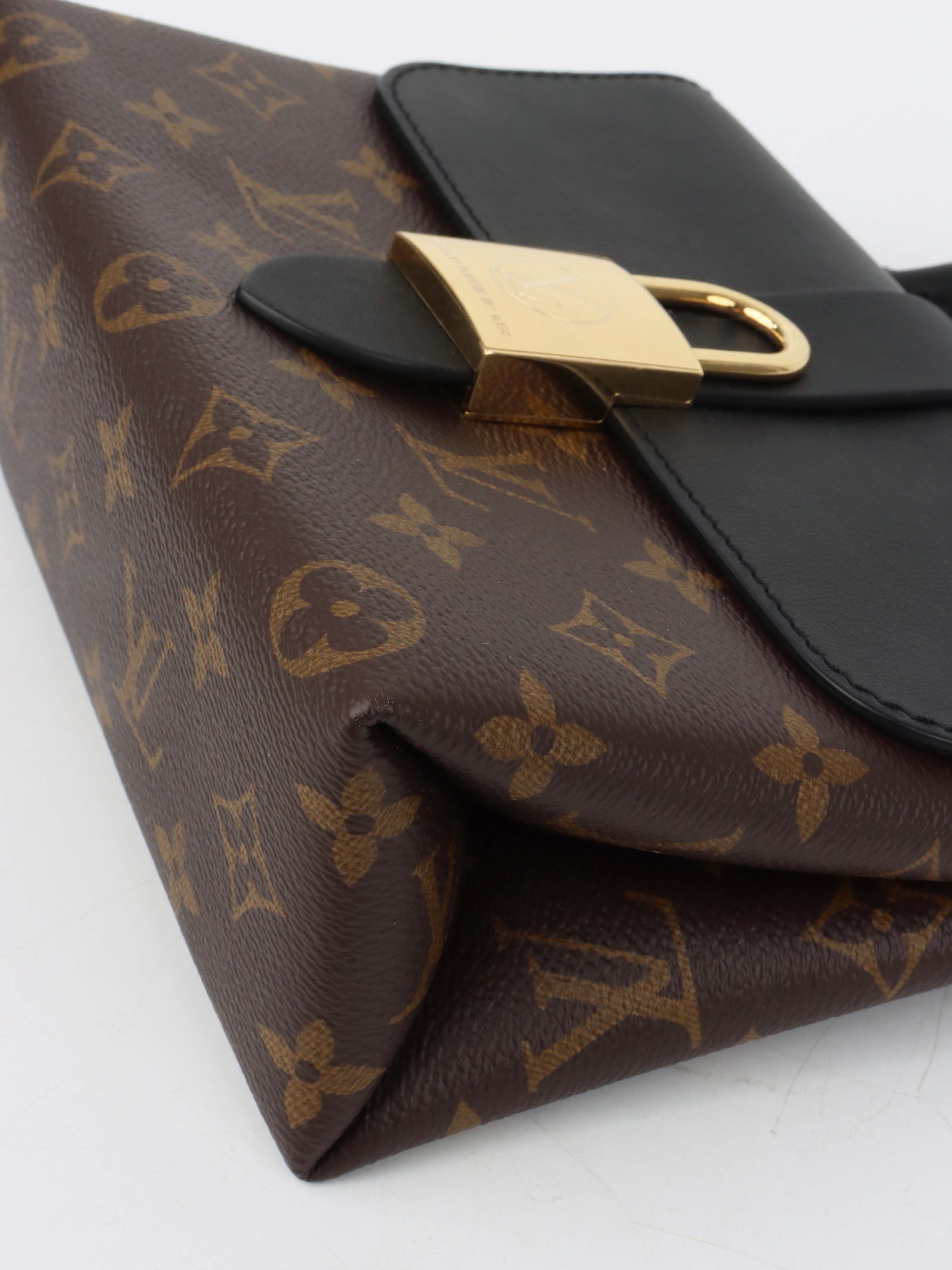 Louis Vuitton Black & Monogram Locky BB