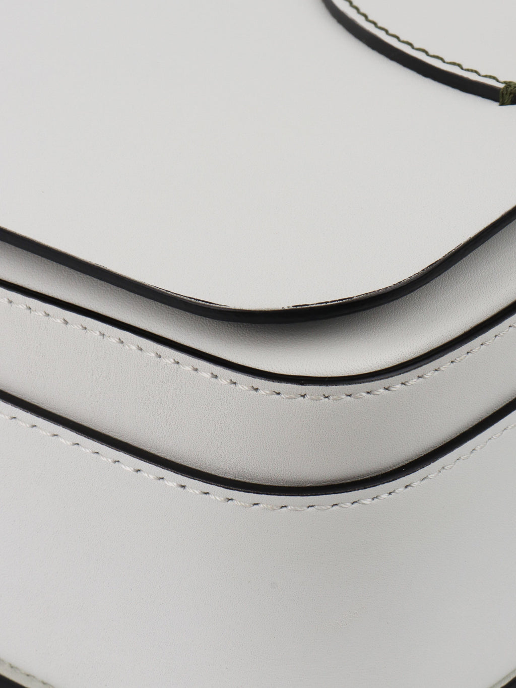 Burberry White Satchel Bag.