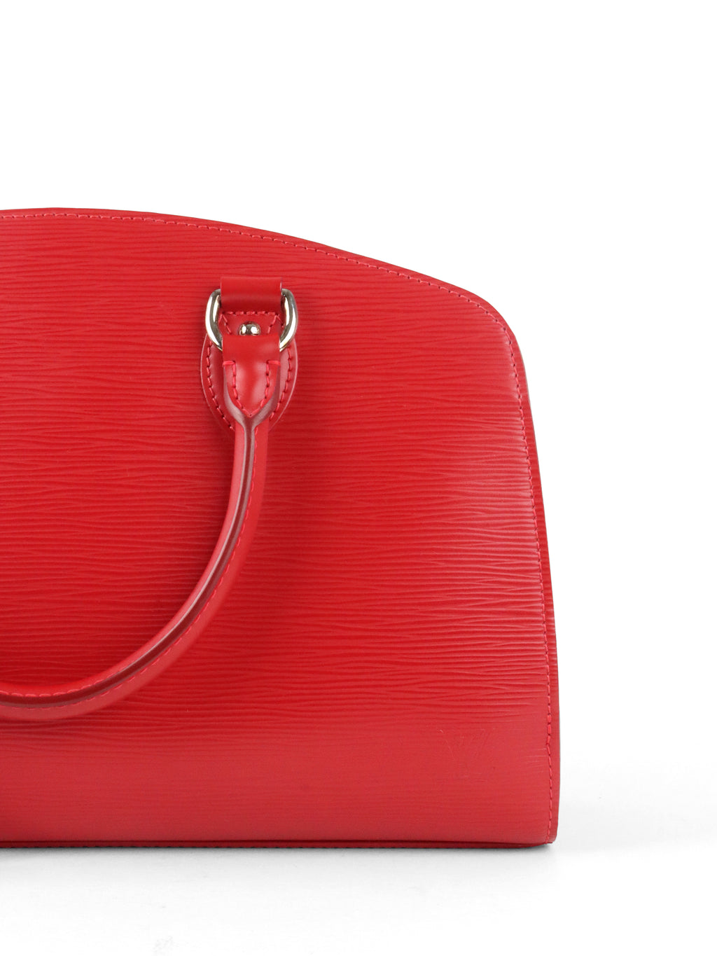 Louis Vuitton Red Epi Leather Pont Neuf PM Handbag