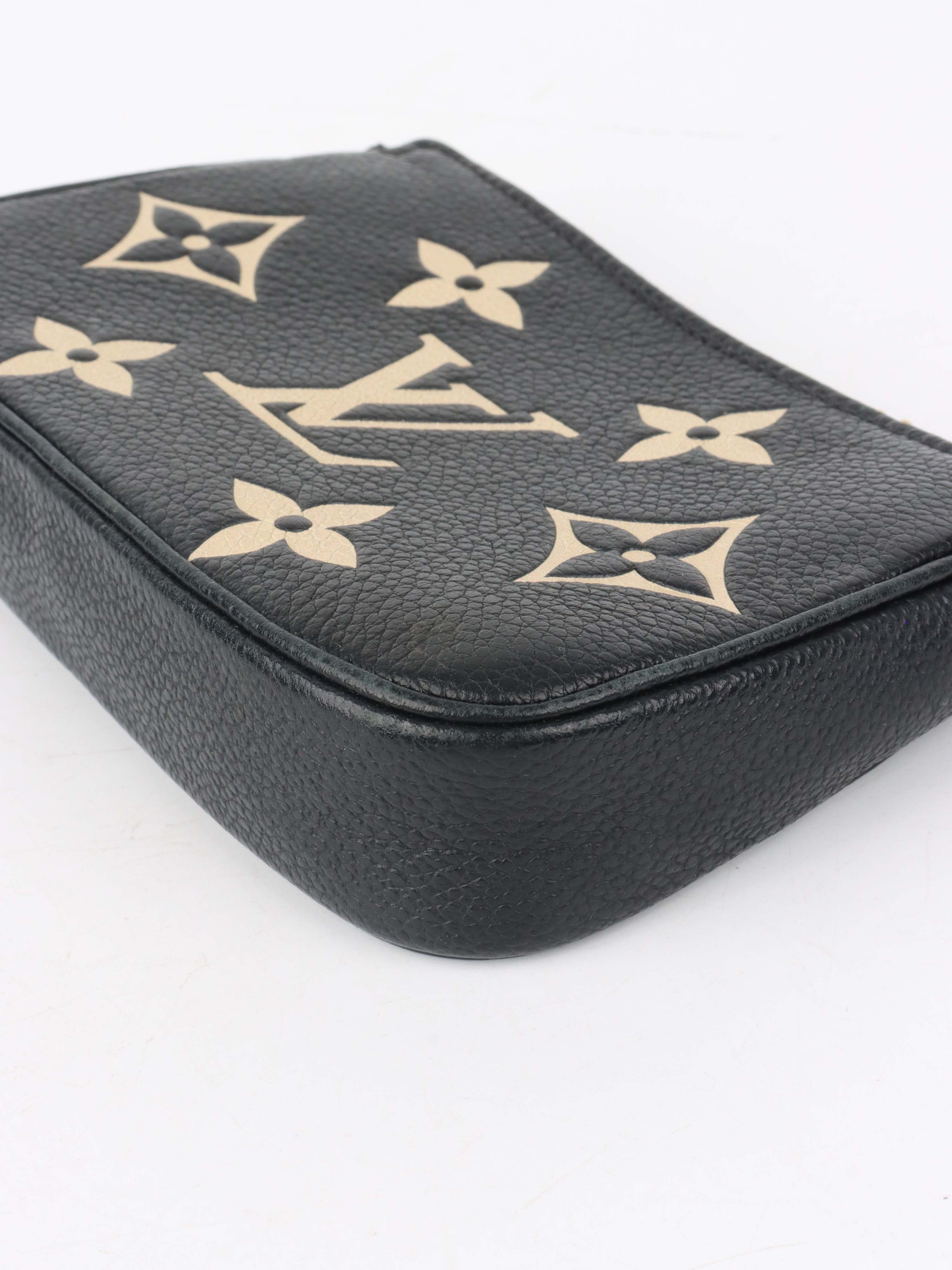 Louis Vuitton Bi-colour Mini Pochette Accessories.