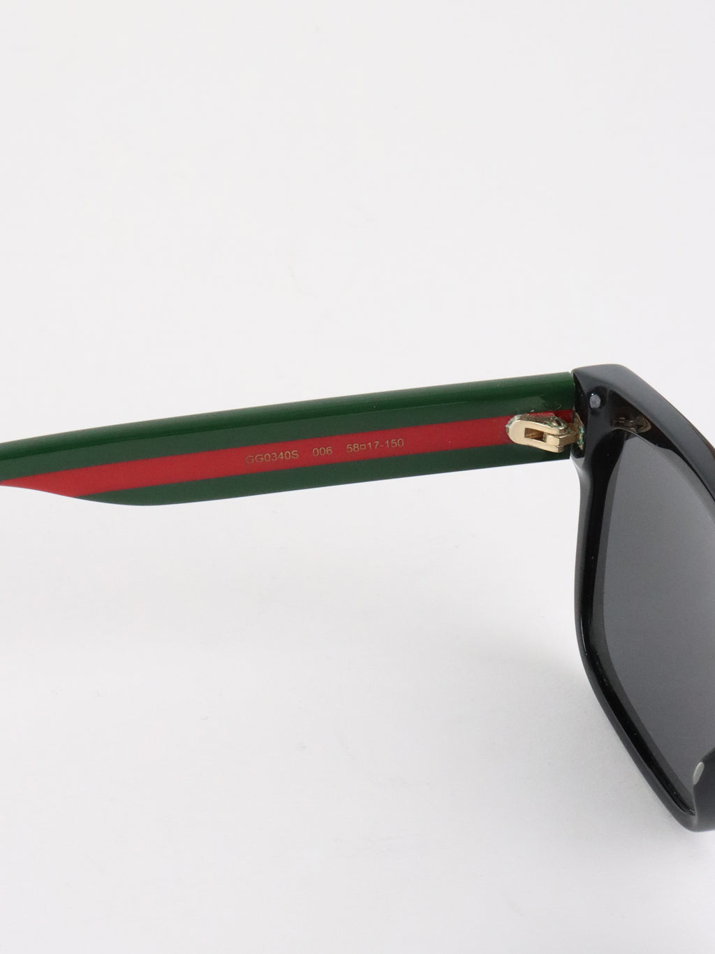 Gucci Black GG0340S Sunglasses