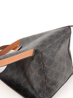 Celine Small Miel Triomphe Canvas Cube Bag