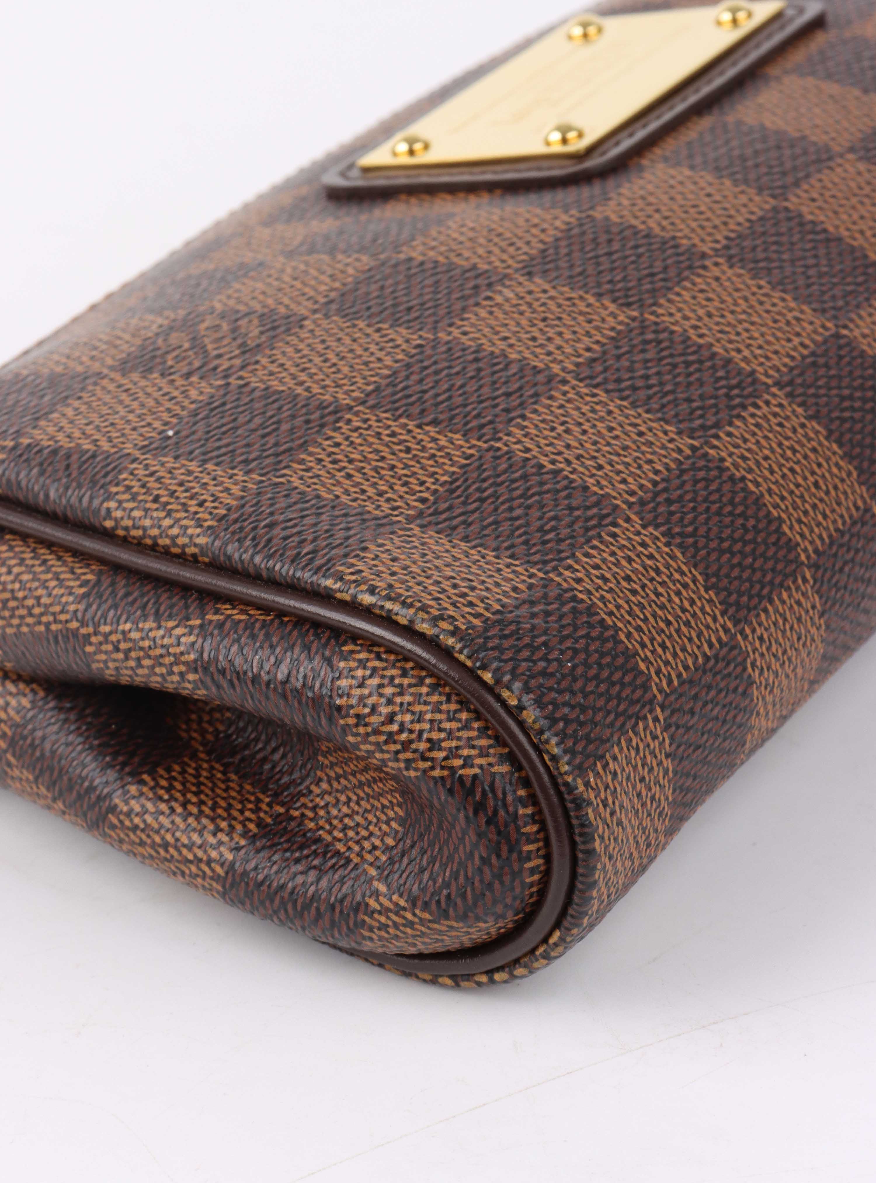 Louis Vuitton Damier Ebene Eva Bag.