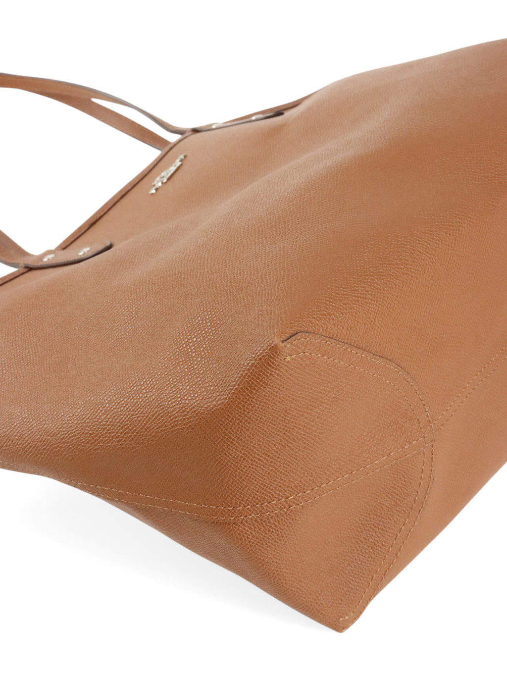 Coach Two Side Tan/Yellow City Tote