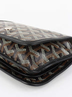 Goyard Black Plumet Pocket Wallet.