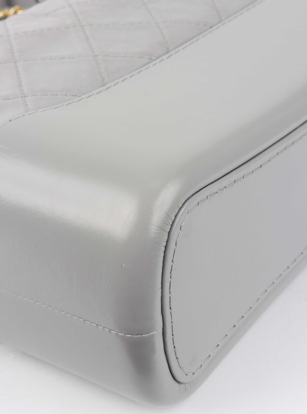 Chanel Medium Light Grey Gabrielle Bag.