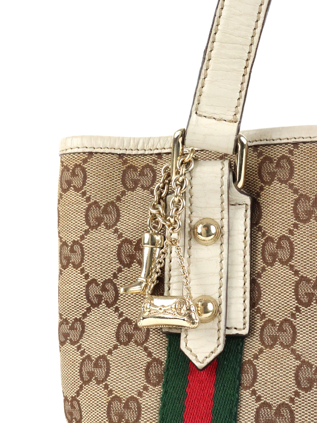 Gucci GG Canvas Sherry Jolicoeur Tote Bag