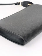 Louis Vuitton Black Epi Leather Pochette Accessoires.