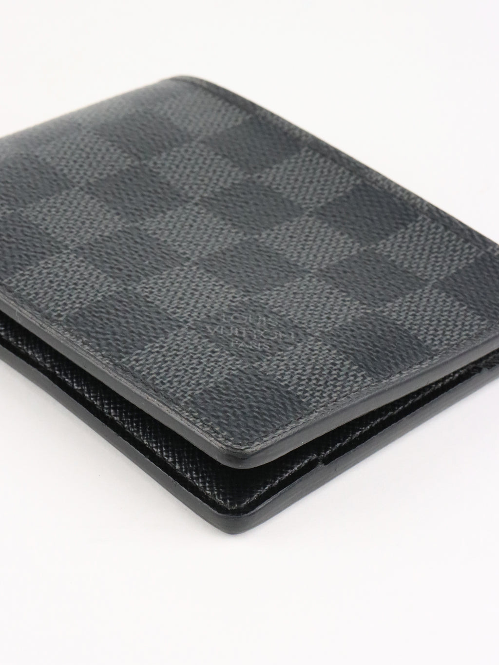 Louis Vuitton Black Damier Ebene Multiple Wallet
