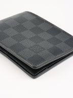 Louis Vuitton Black Damier Ebene Multiple Wallet