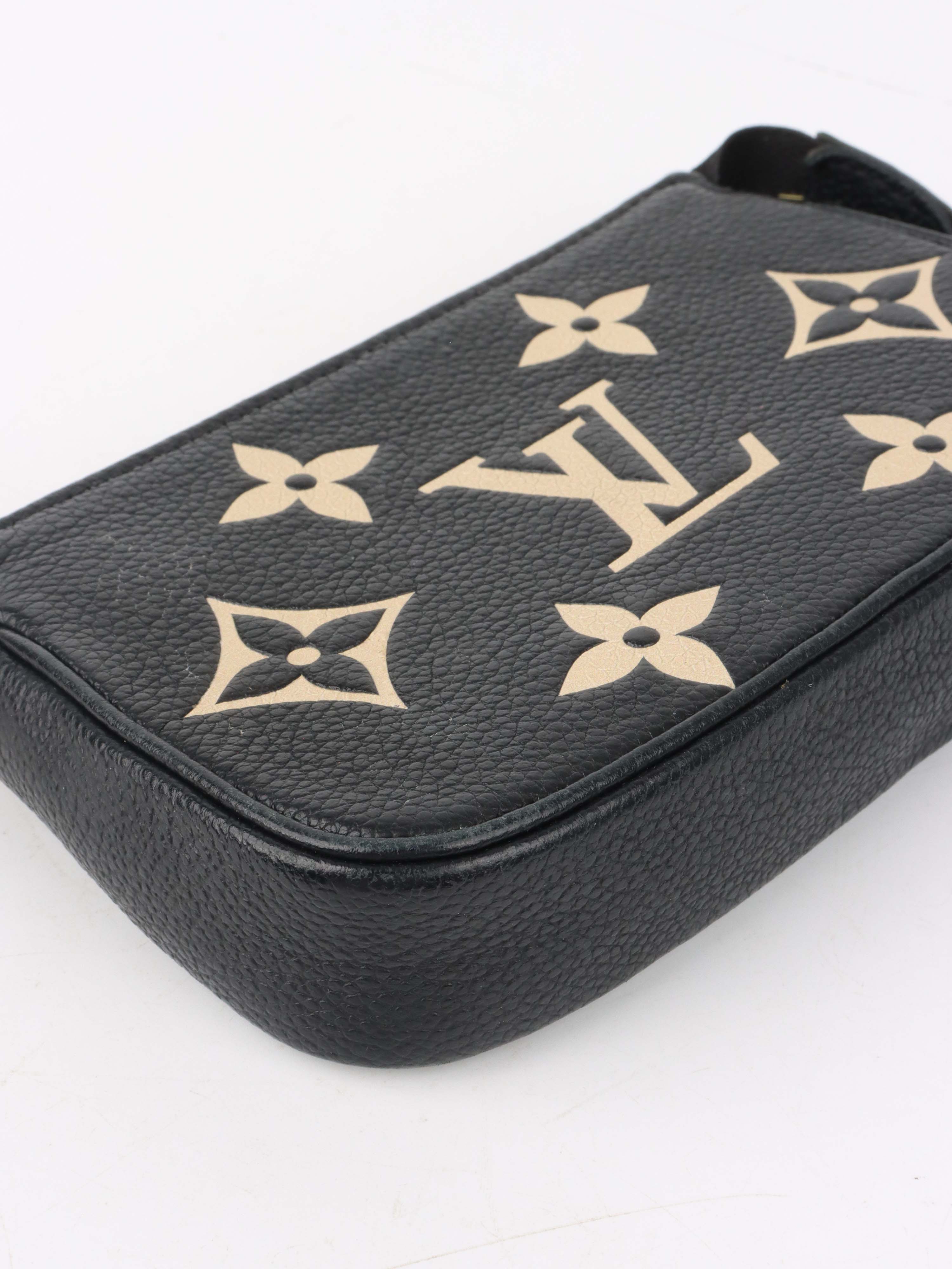 Louis Vuitton Bi-colour Mini Pochette Accessories.