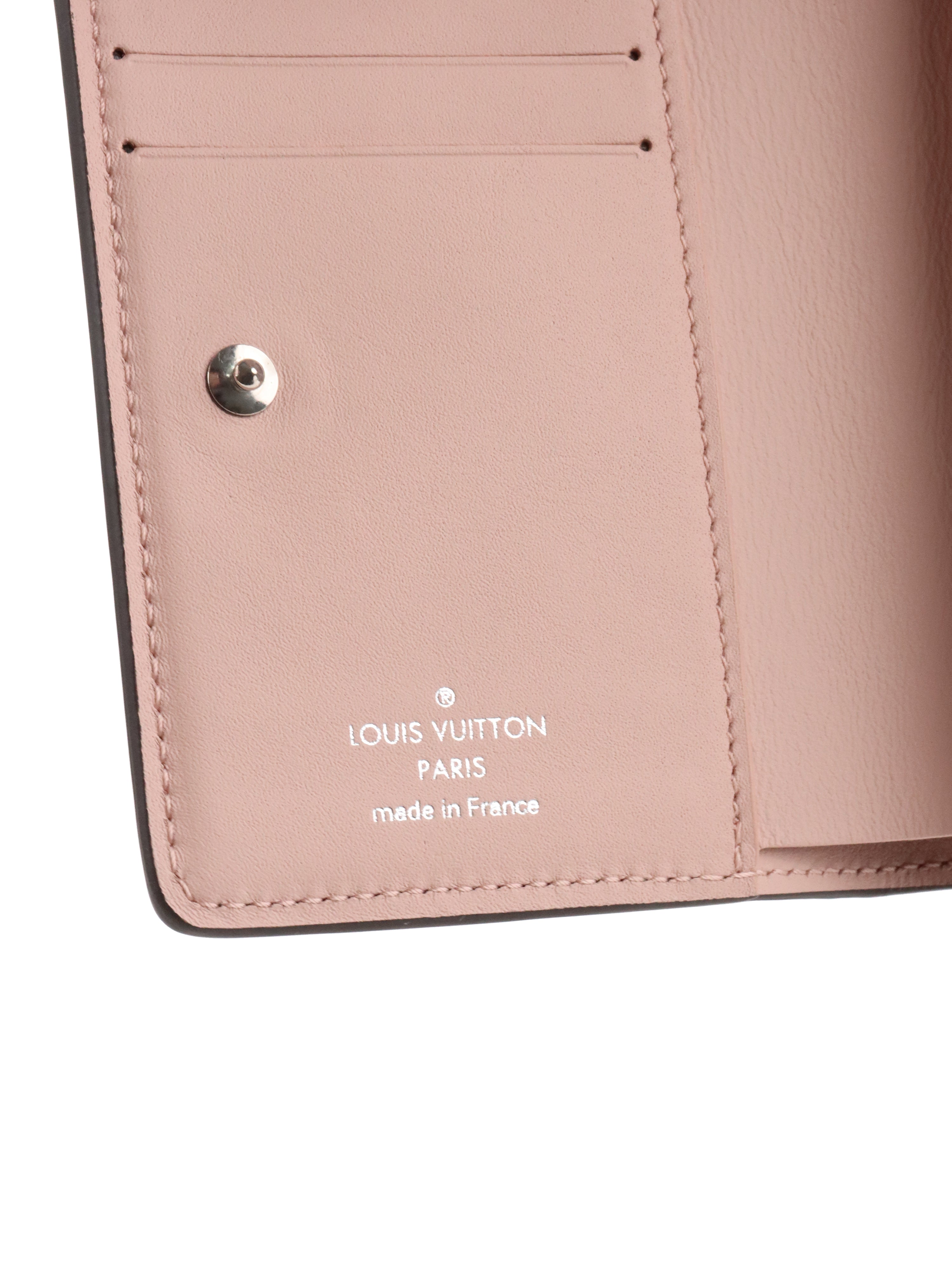 Louis Vuitton Pink Mahina Clea Wallet