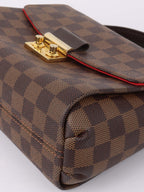 Louis vuitton Damier Ebene Croisette Bag.