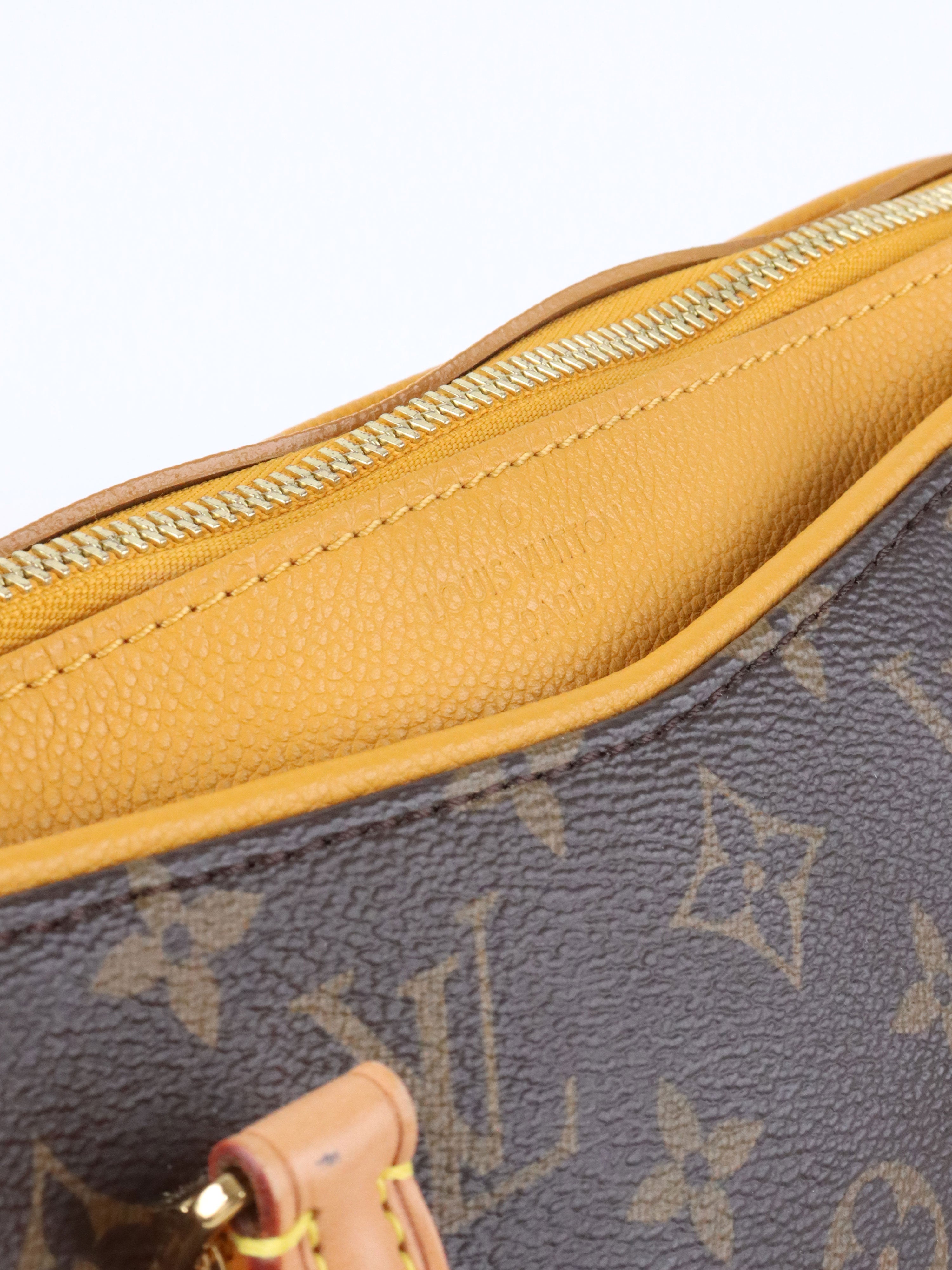 Louis Vuitton Yellow Pallas MM Monogram Bag