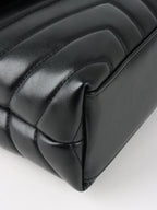 Saint Laurent Black Small Loulou Bag GHW