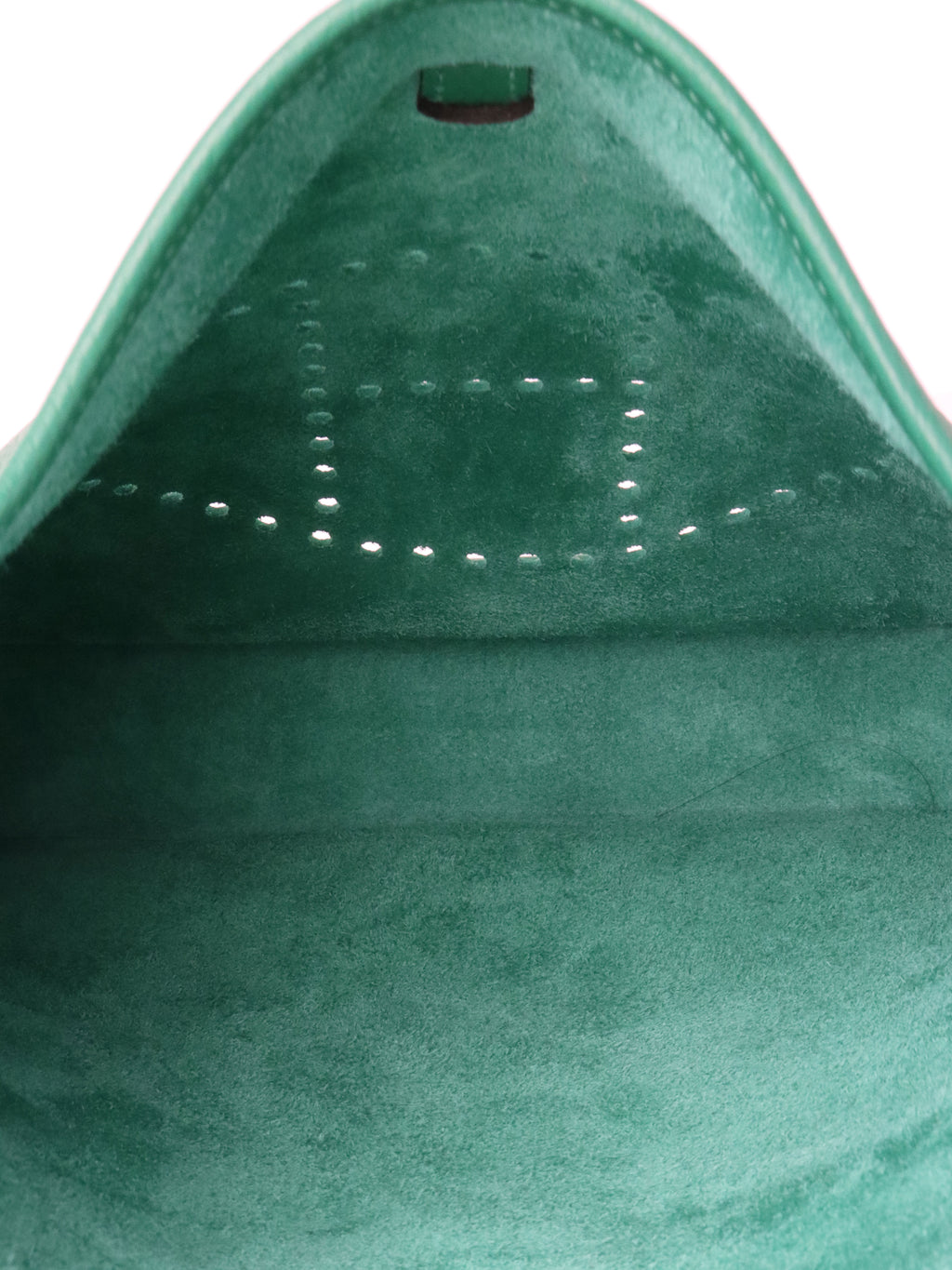 Hermes Evelyne III 29 in Vert Vertigo Gris Pale.