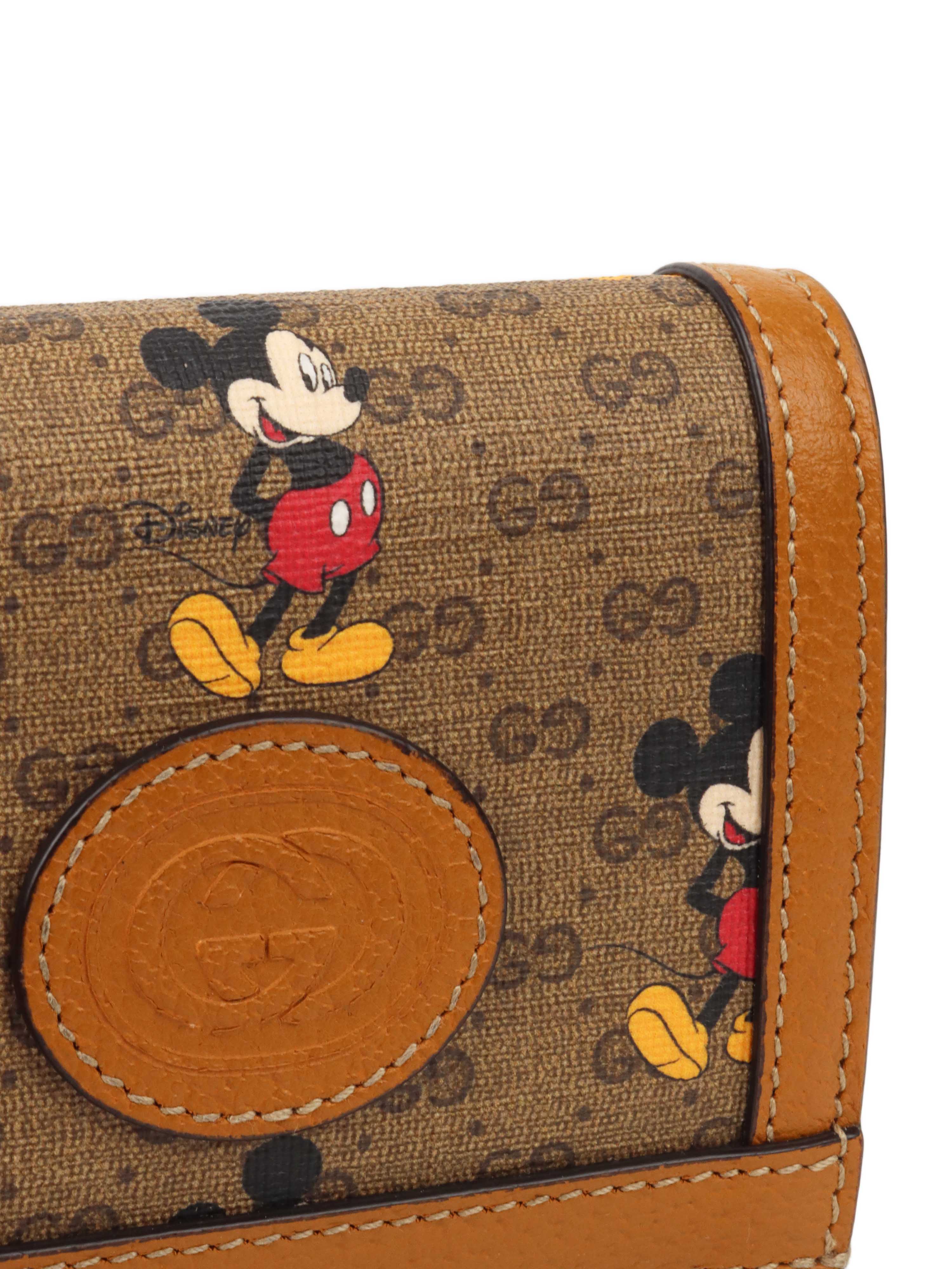 Gucci x Disney Limited Edition Mickey Mouse Wallet.