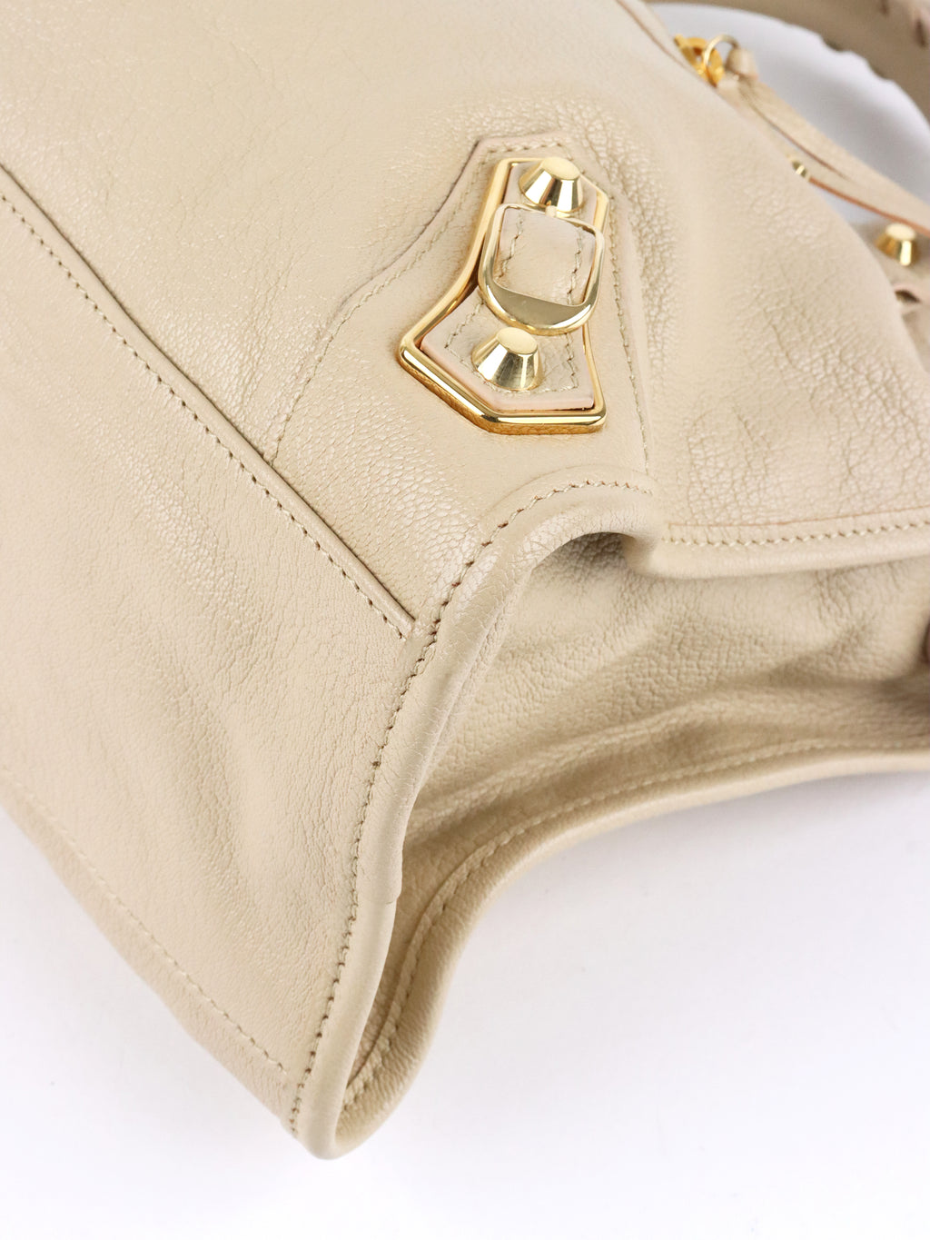 Balenciaga Beige Medium Le City Bag
