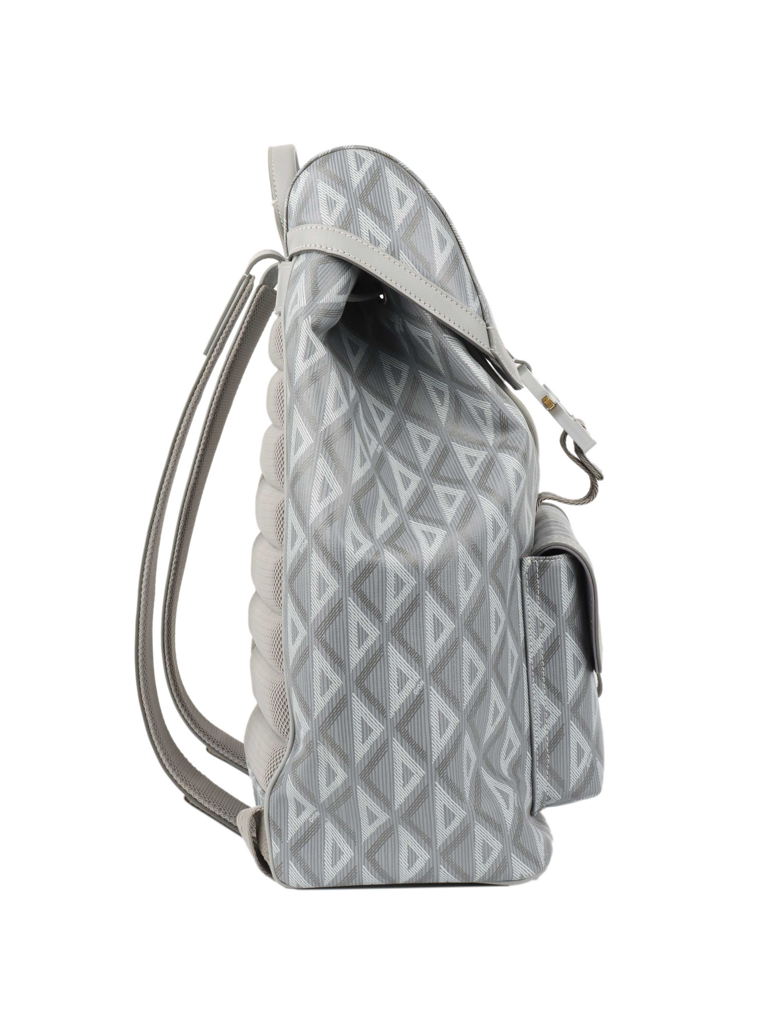 Dior Silver 'Hit The Road' Backpack.