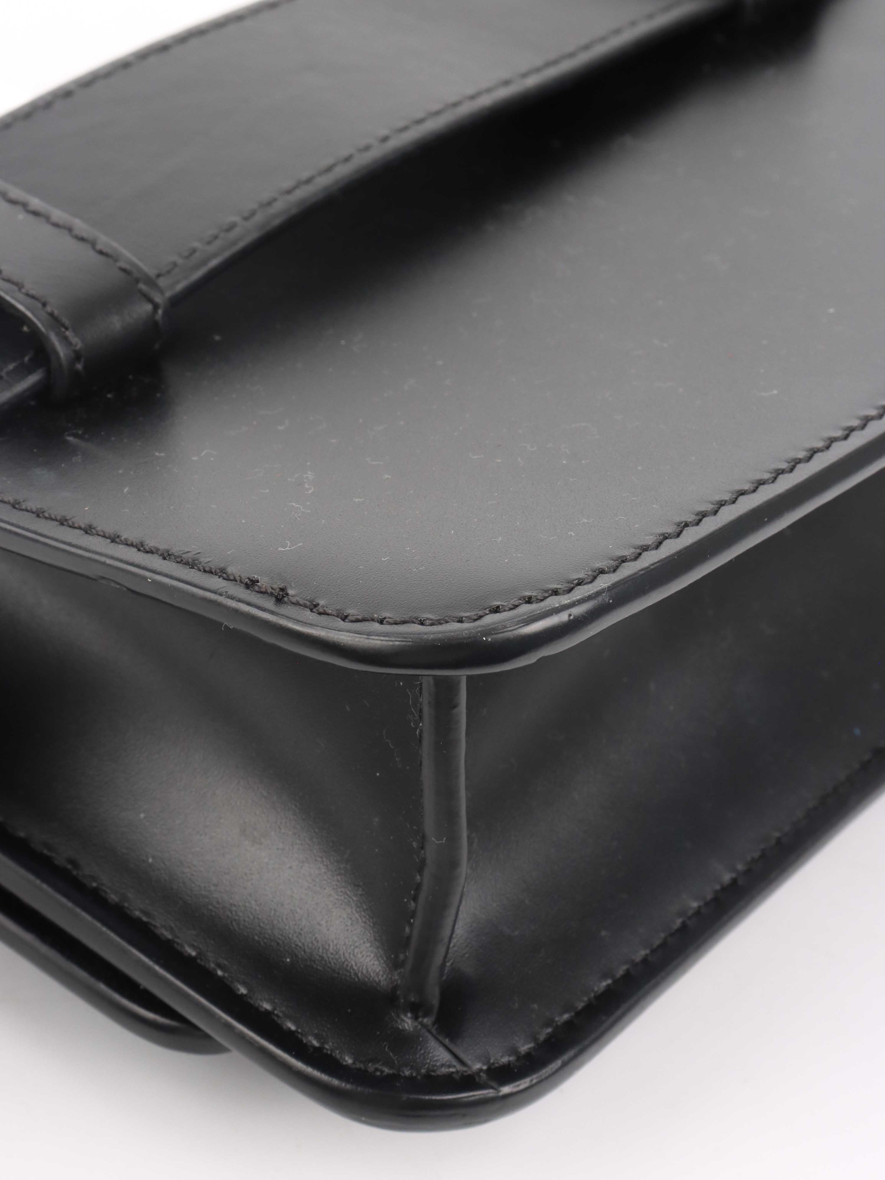 Burberry Black Belt Bag.