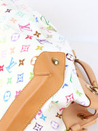 Louis Vuitton Ursula White Monogram Multicolor Canvas Bag