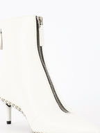 Alexander Wang White Eri Studs Boots