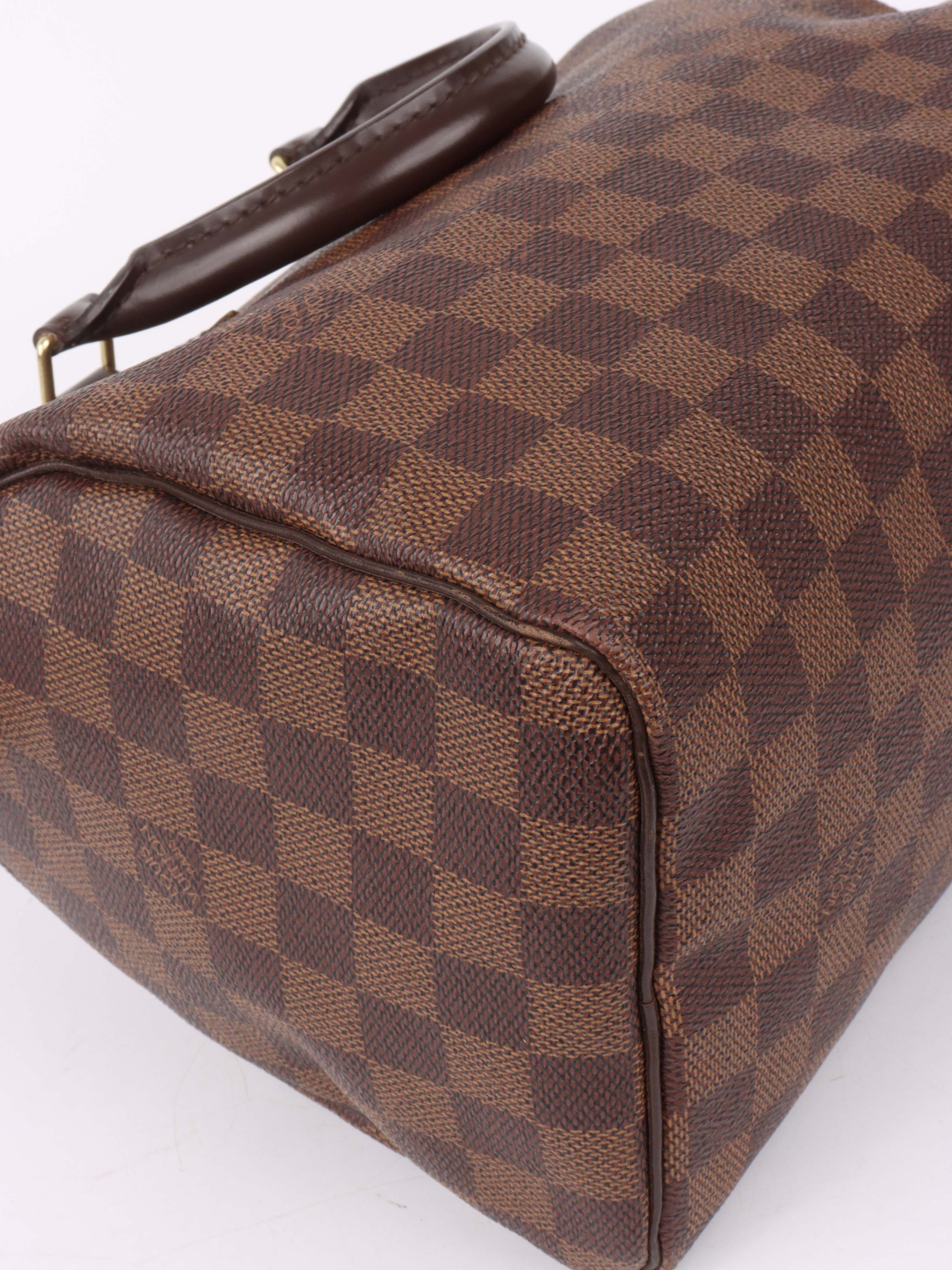 Louis Vuitton Damier Ebene Speedy Bandoulière 25