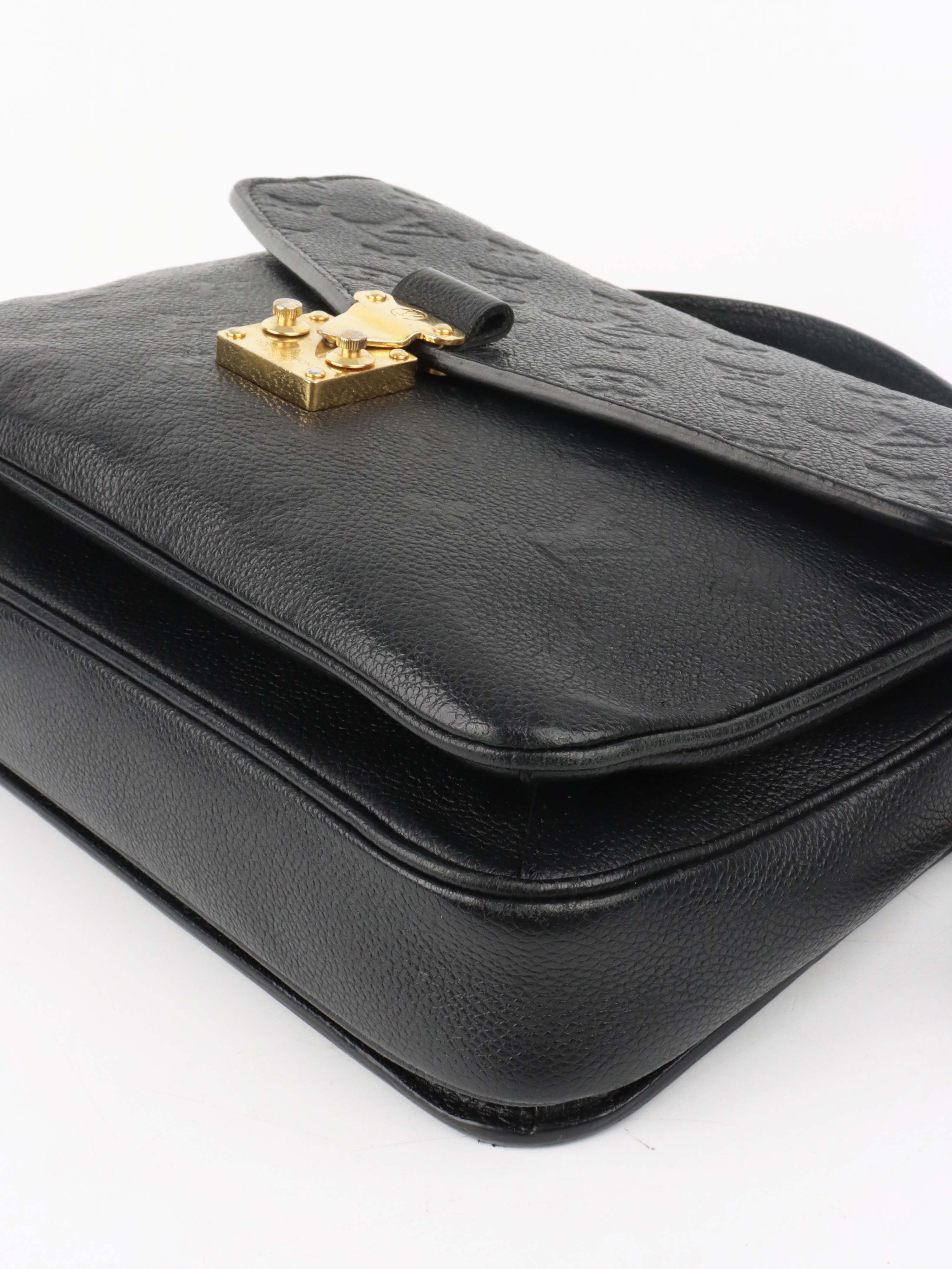 Louis Vuitton Black Pochette Métis Bag.