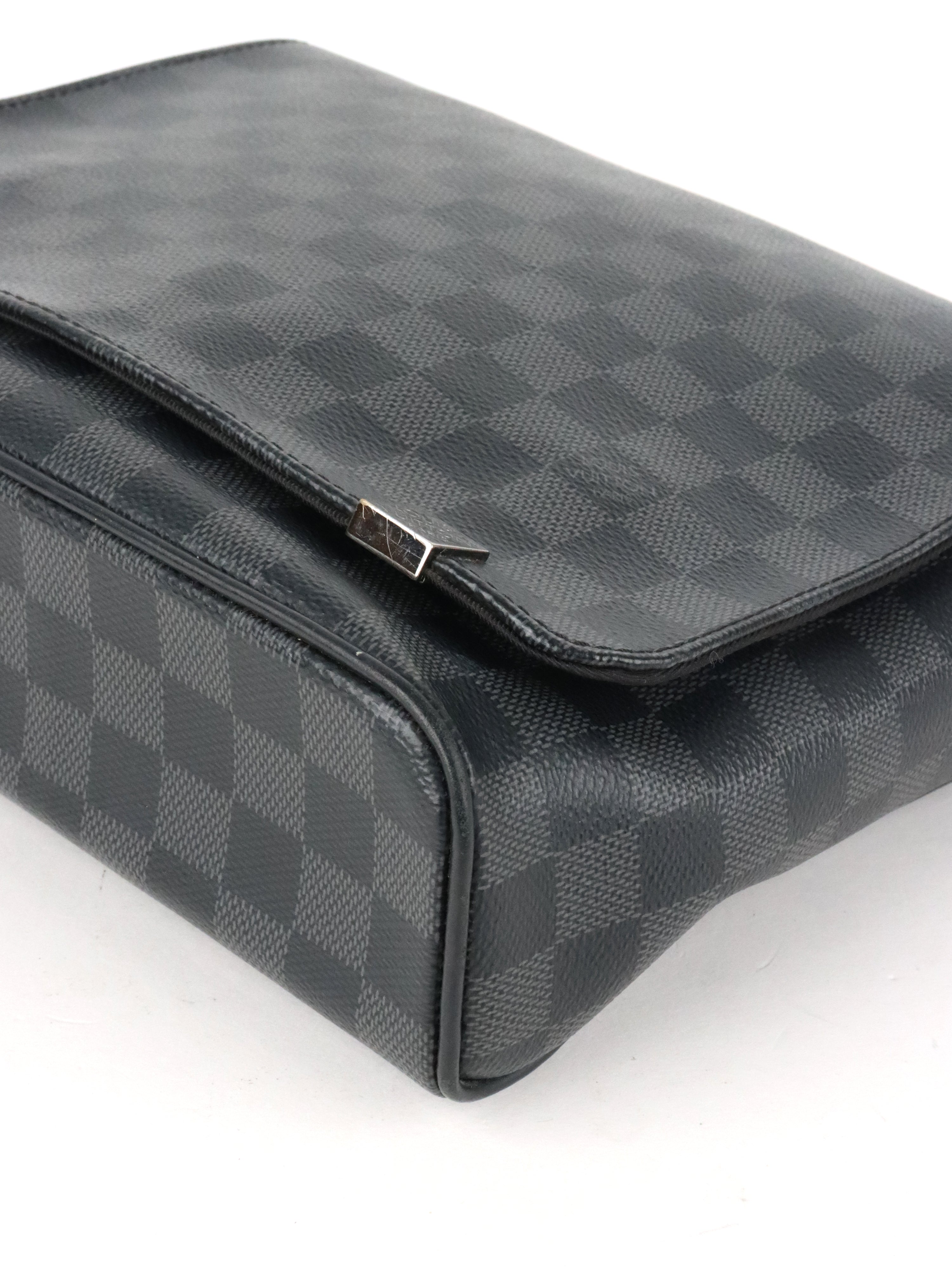 Louis Vuitton District PM Damier Graphite Canvas.